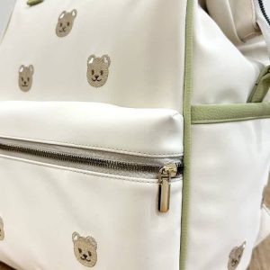 کیف 3کاره هانا مدل تدی سبز