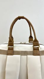 کیف 3کاره هانا مدل تدی تاج دار نسکافه ای - تصویر 6