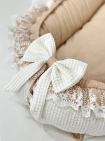 ست Basic رنگ کارامل دانتل دار - تصویر 6