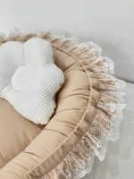 ست Basic رنگ کارامل دانتل دار - تصویر 4