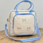 کیف روژا طرح پاپیون آبی