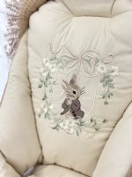 ست Bunny رنگ نسکافه ای دانتل‌دار - تصویر 8