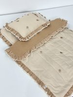 ست مسافرتی 3تیکه Rabbit رنگ نسکافه ای چین‌دار - تصویر 3