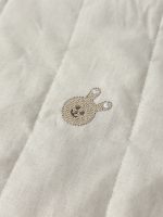 ست مسافرتی 3تیکه Rabbit رنگ نسکافه ای چین‌دار - تصویر 7