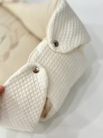 ست تدی و حلقه گل رنگ کارامل دانتل دار - تصویر 10